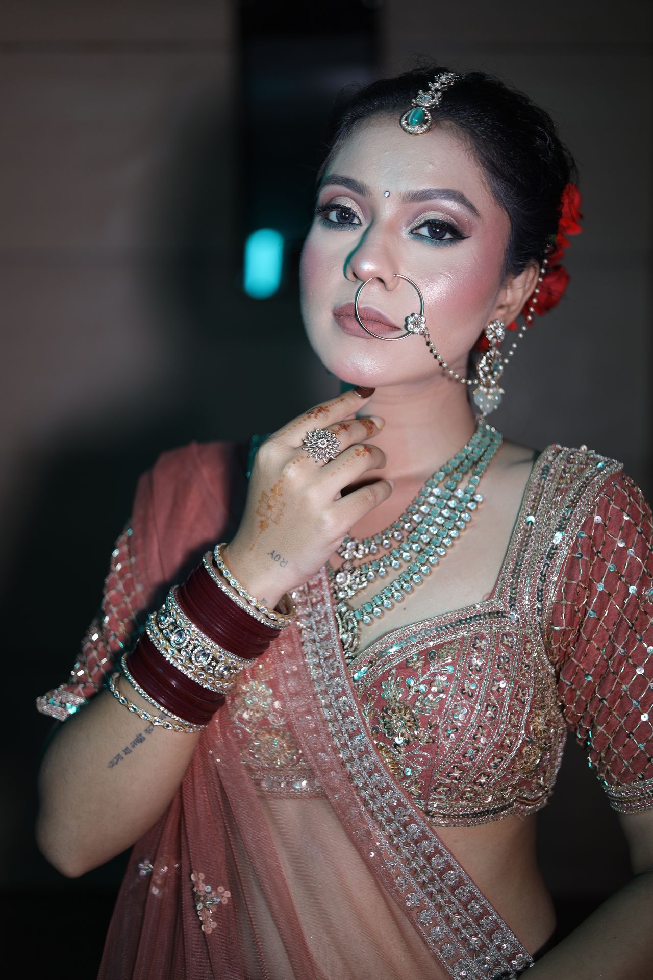 Makeup looks portrait